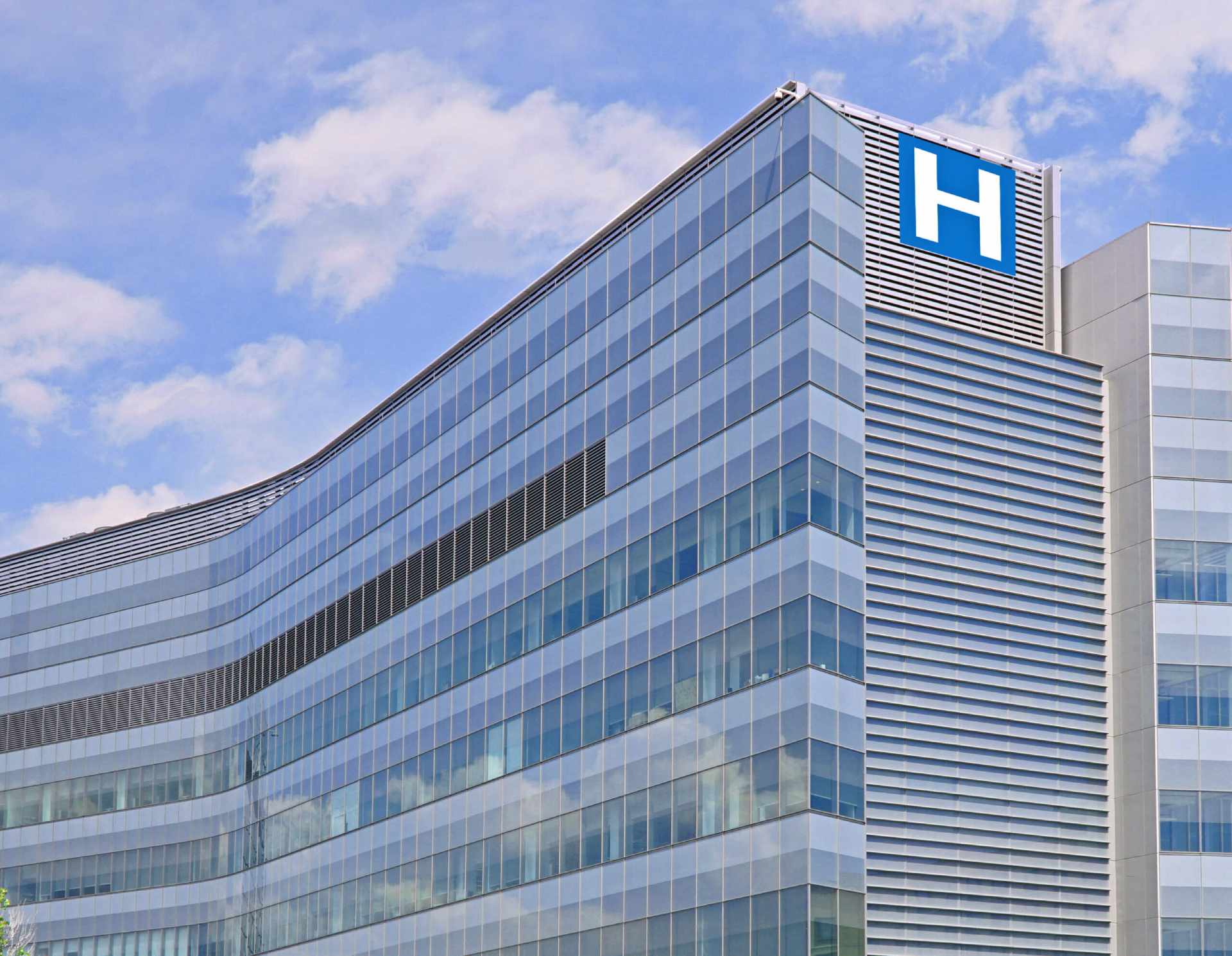 modern hospital style building